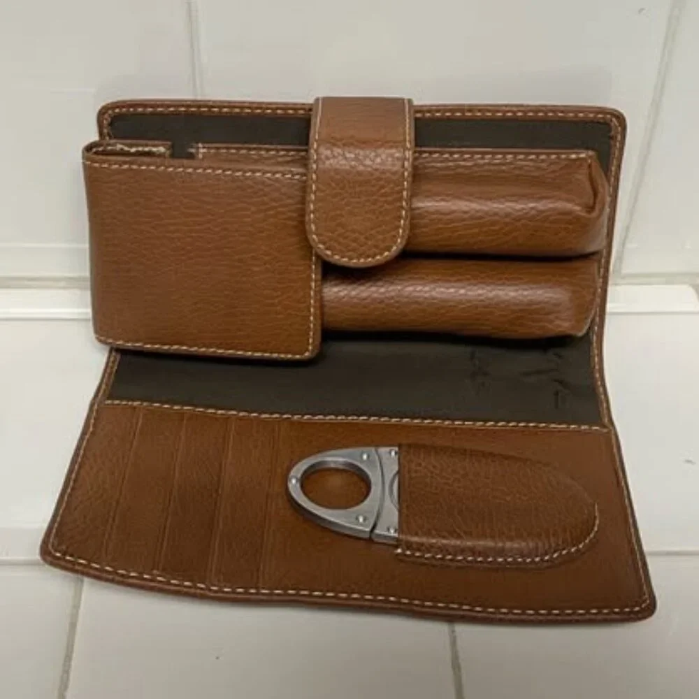 leather cigar holder - Picture 2 of 6